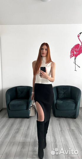 Юбка женская трикотажная