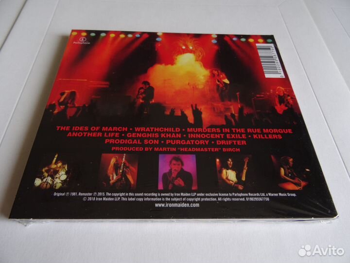 Iron maiden Killers CD Digipack 2018 (1981) EU new