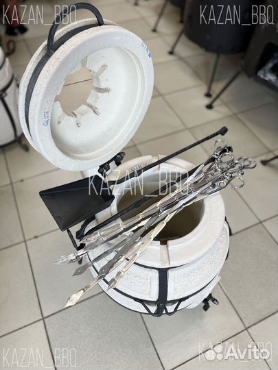 Тандыр Донской с откидной крышкой