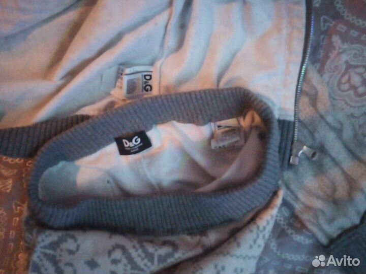 Теплый костюм с оленями DGabanna - оригинал