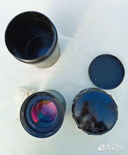 Объектив кинопроекционный ломо окп5-90-1