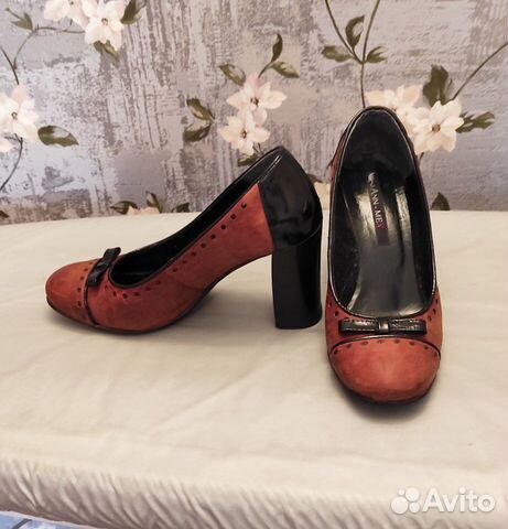 Туфли женские кожаные 37