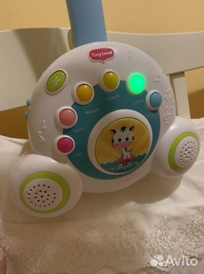 Мобиль на кроватку tiny love бум-бокс Сафари