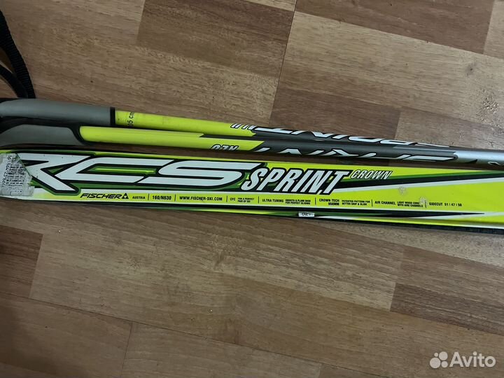 Лыжи fisher sprint crown
