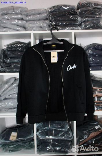 Олимпийка Corteiz черная (Арт.32313)