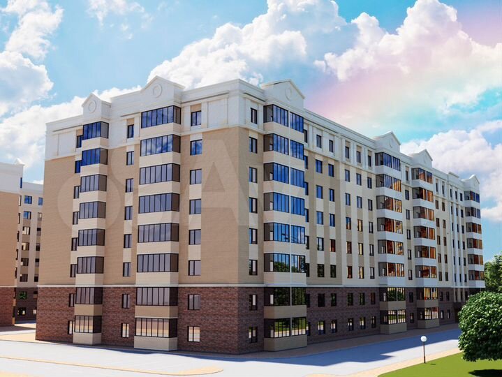 1-к. квартира, 45 м², 2/8 эт.