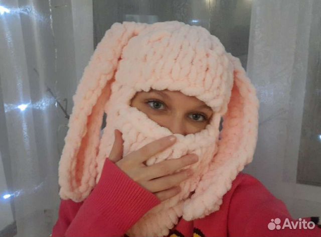Балаклава вязаная ручная работа