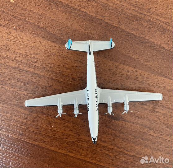 Самолет Luxair herpa сувенир