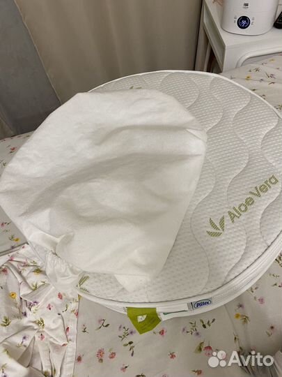 Матрас круглый 75 алое
