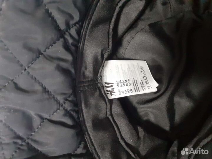 Шляпка стеганая осенняя. H&M, 56