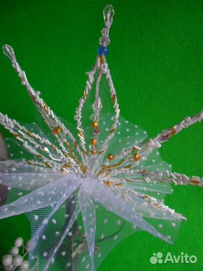 Снежинка-корона-снежная королева