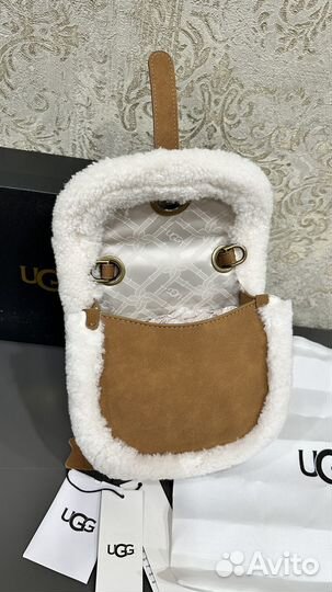 Сумка женская UGG с мехом