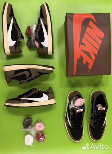 Nike air jordan 1 travis scott dark mocha