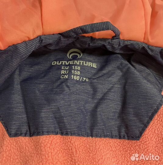 Куртка для девочки outventure 158
