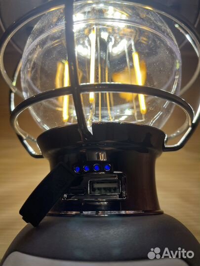 Ретро лампа-Повербанк новинка 2023