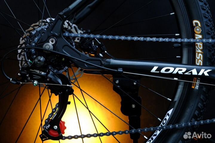 Велосипед lorak Safe 27,5 Prom - 19р Matt Black/Wh