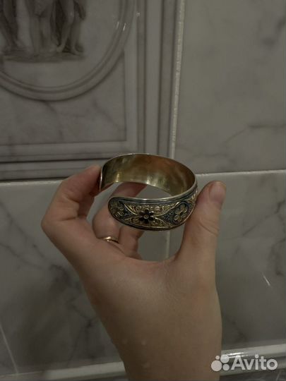 Браслет серебро