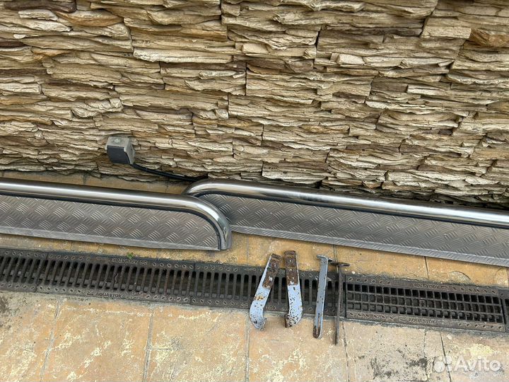 Подножки пороги toyota land cruiser 200