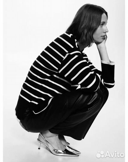 Джемпер женский оверсайз mango 46-52