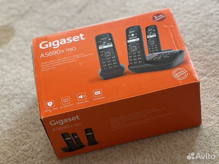 Panasonic трубки