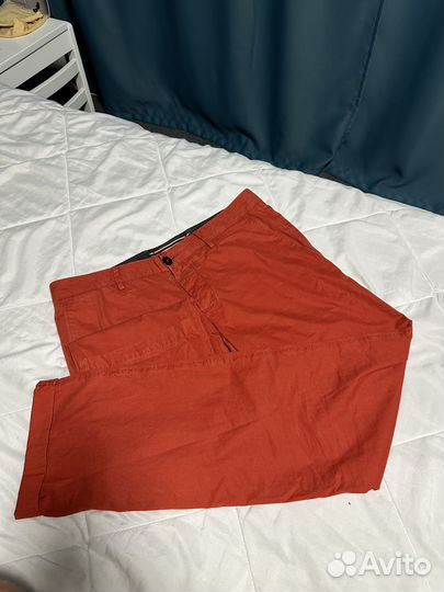 Брюки мужские Stone Island красные
