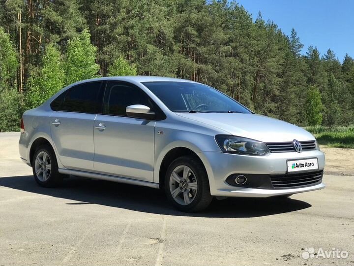 Volkswagen Polo 1.6 AT, 2014, 151 094 км