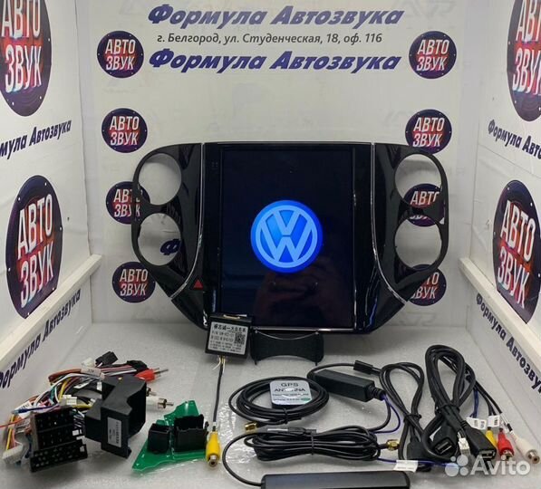 Volkswagen Tiguan магнитола тесла 8 ядер 2+32 DSP