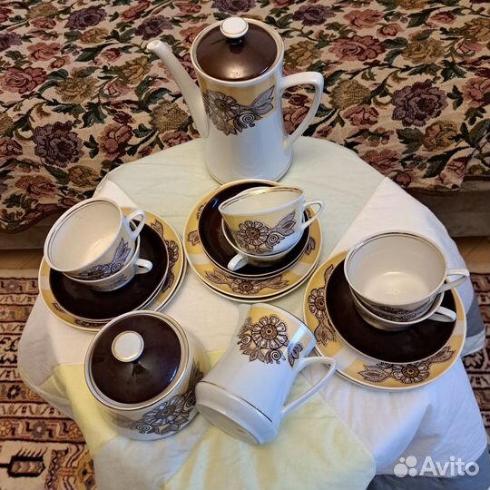 Сервиз рижский СССР. Старая Рига