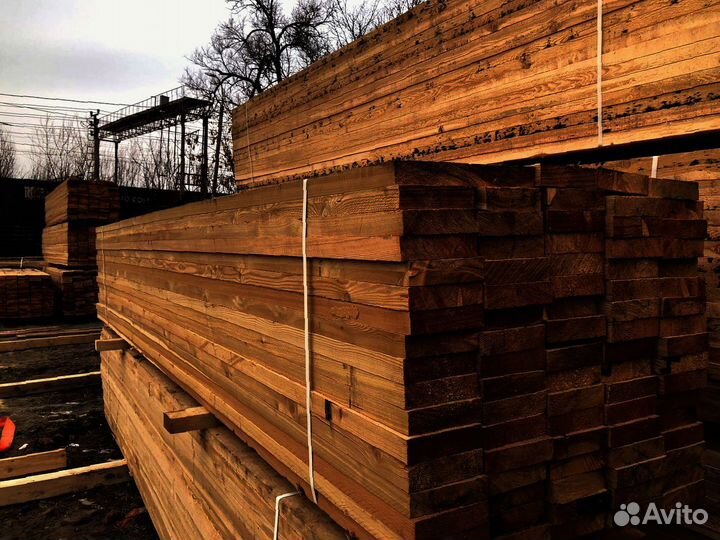 Конструкции из лиственничных досок