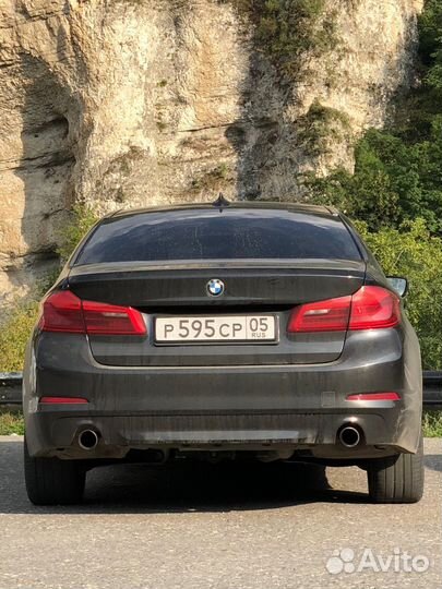 Оригинальный задний бампер bmw g30