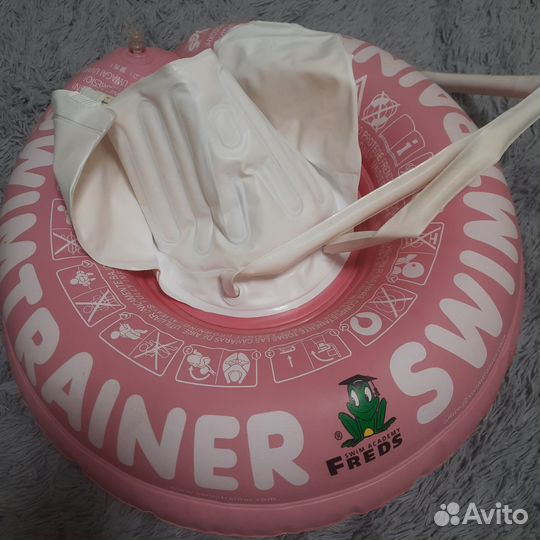 Круг для плавания swimtrainer красный