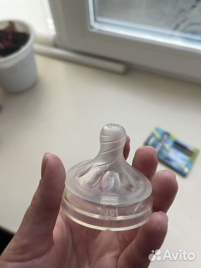 Соски бутылочные avent