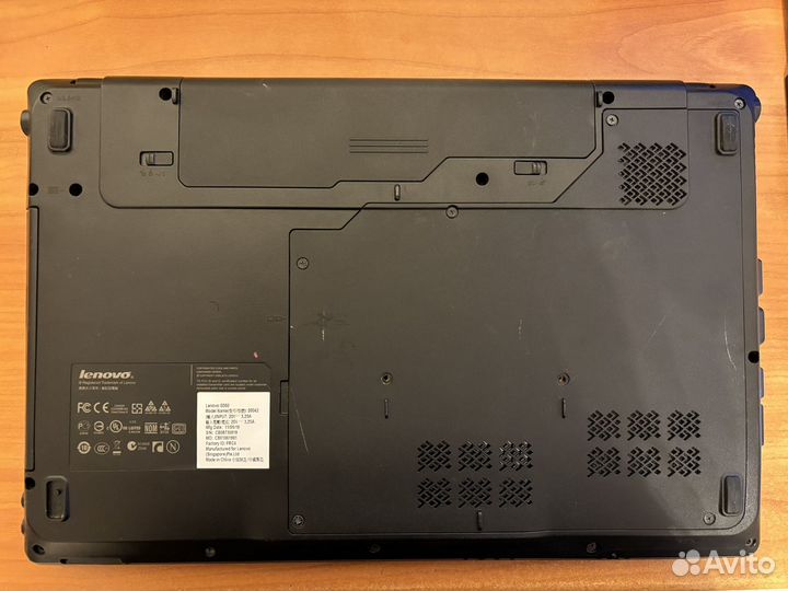 Ноутбук lenovo G560