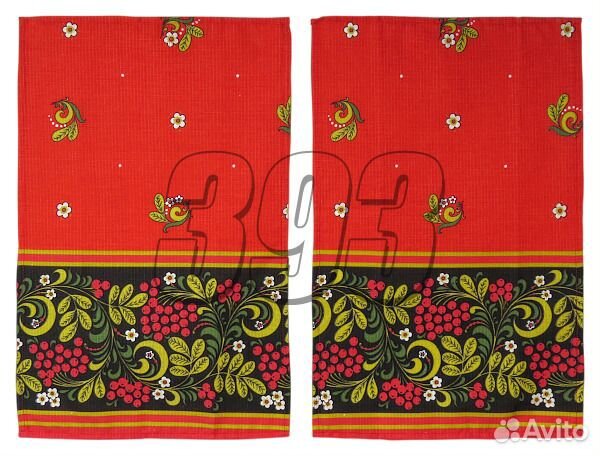 Набор полотенец Хохлома (2-х предметный) (13230)