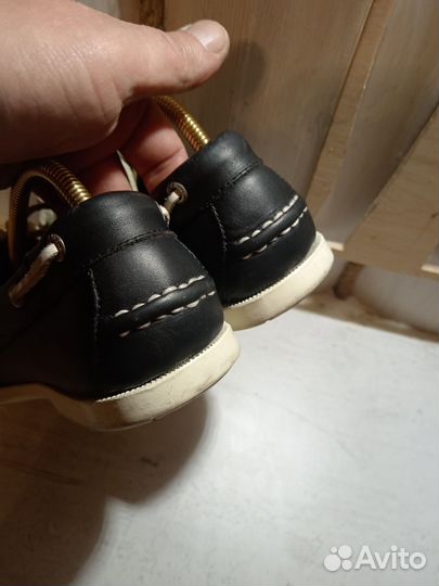 Топсайдеры натуральная кожа 39р
