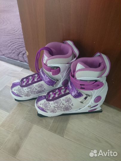 Коньки детские раздвижные