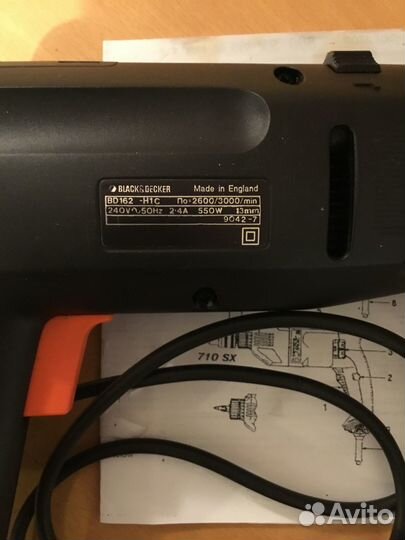 Дрель ударная Black&Decker (Англия)