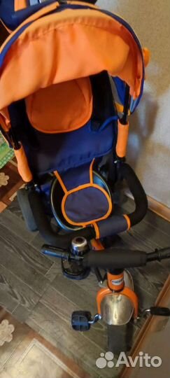 Трехколесный велосипед с родительской ручкой