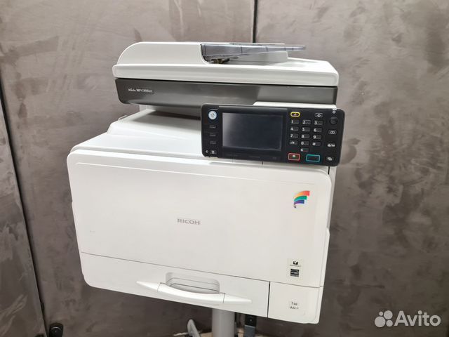 Мфу лазерное цветное Ricoh MC C305SPF купить в Москве | Электроника | Авито
