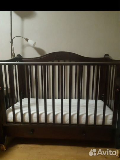 Детская кровать из массива бука гандылян Моника