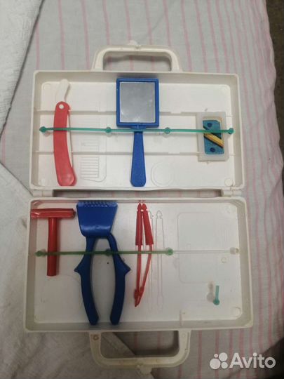 Набор кукольный парикмахер СССР