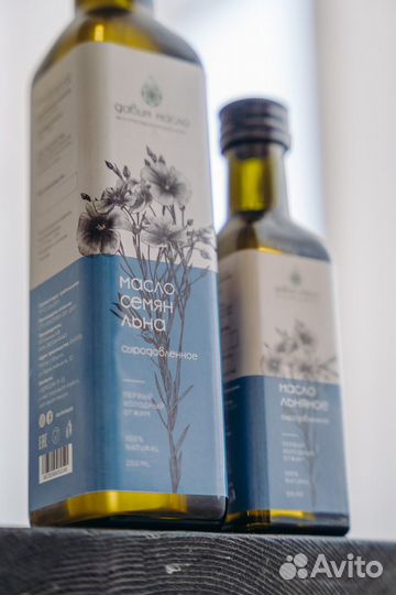 Масло льняное (100 мл, 0.27 кг)