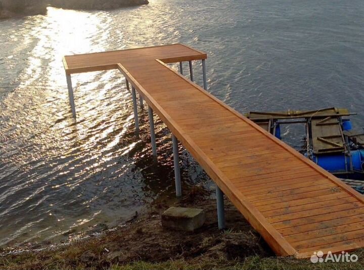 Водопользование Узаконим пирс, берегоукрепление