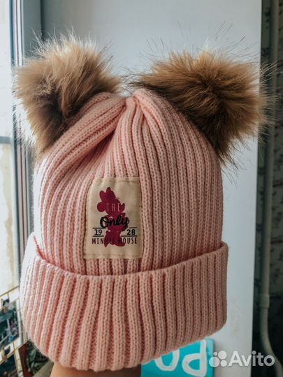 Шапка + перчатки Disney