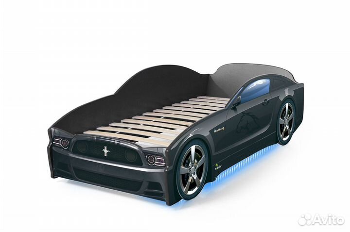 Детская кровать машина