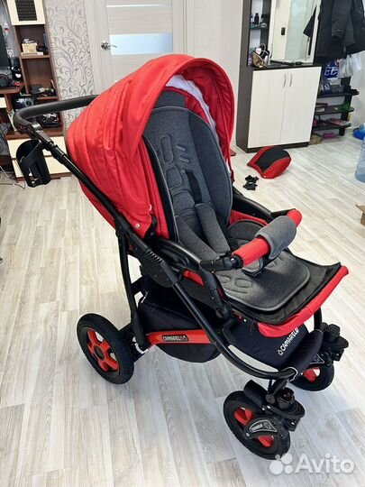 Коляска camarelo 3 в 1