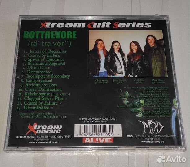 Rottrevore - Iniquitous - CD