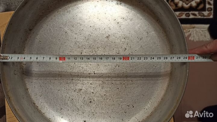 Сковорода алюминиевая СССР сотейник с крышкой