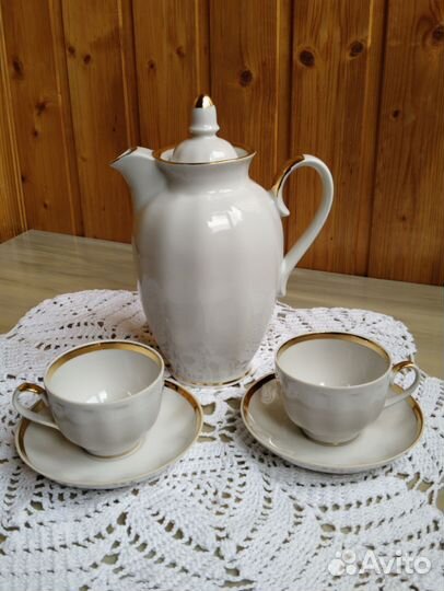 Кофейный сервиз Дулево