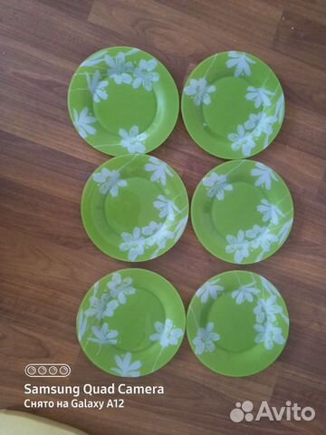 Тарелки большие обеденные 6шт набор